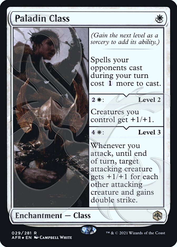 Paladin Class (Ampersand Promo) [Dungeons & Dragons: Adventures in the Forgotten Realms Promos] | Odin's Place
