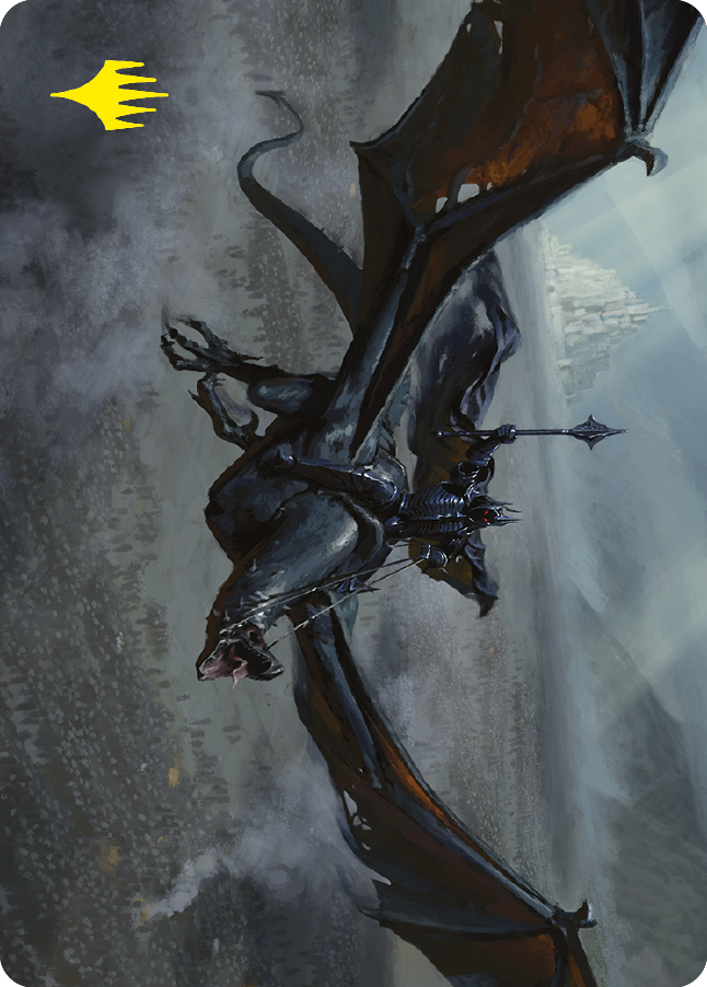 Lord of the Nazgul Art Card (Gold-Stamped Signature) [The Lord of the Rings: Tales of Middle-earth Art Series] | Odin's Place
