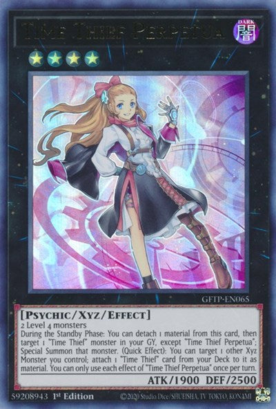 Time Thief Perpetua [GFTP-EN065] Ultra Rare | Odin's Place