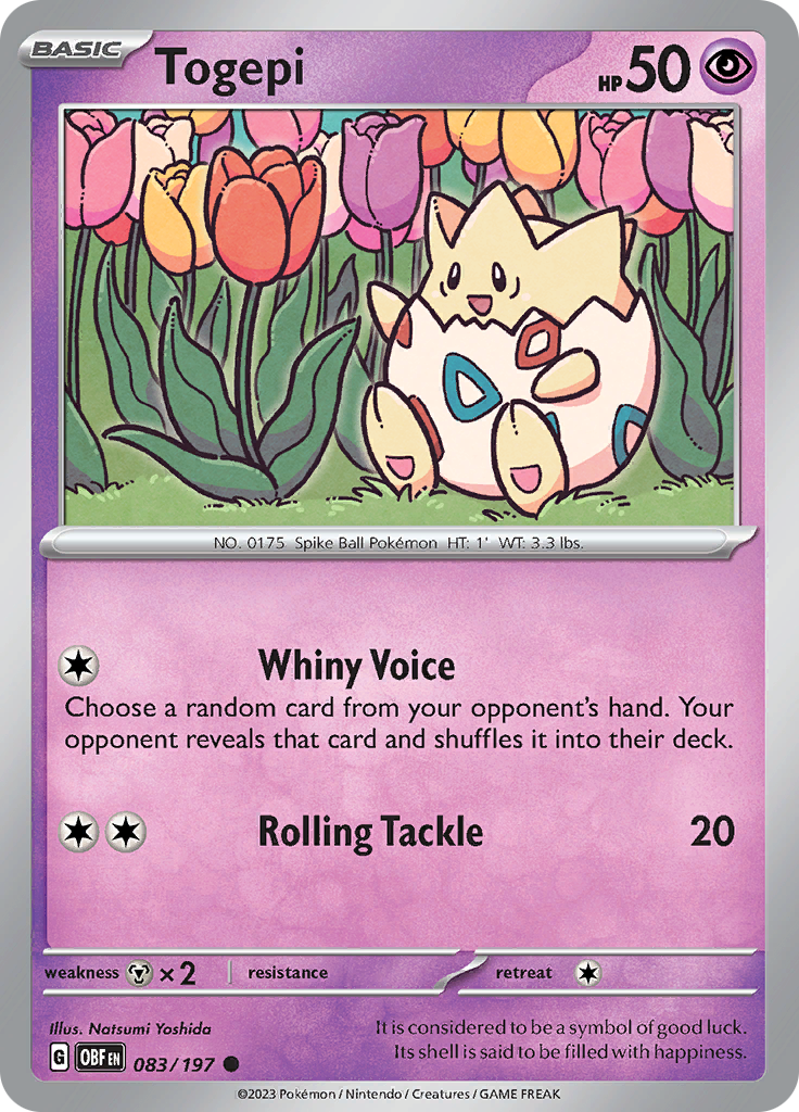 Togepi (083/197) [Scarlet & Violet: Obsidian Flames] | Odin's Place