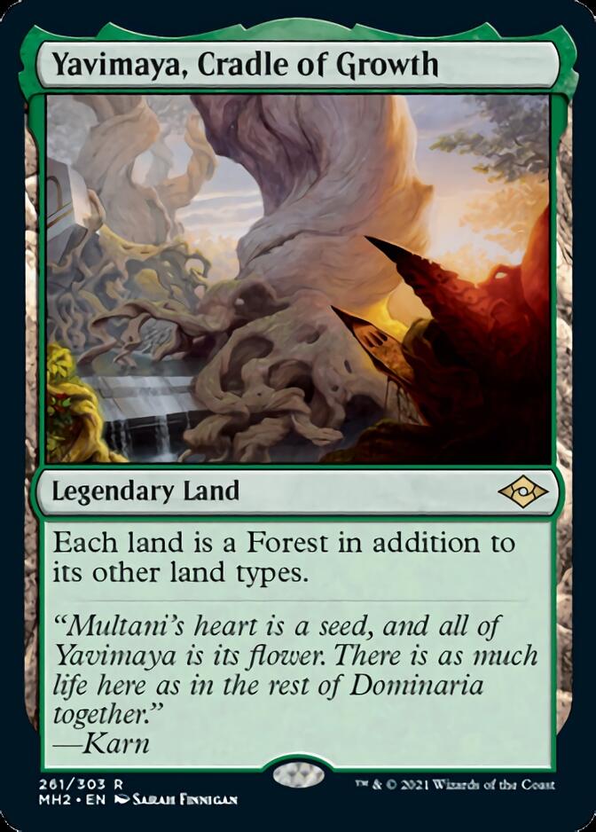 Yavimaya, Cradle of Growth [Modern Horizons 2] | Odin's Place