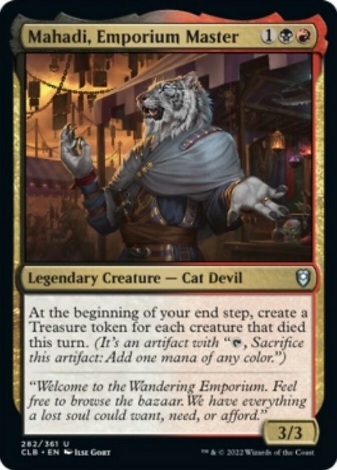 Mahadi, Emporium Master [Commander Legends: Battle for Baldur's Gate] | Odin's Place