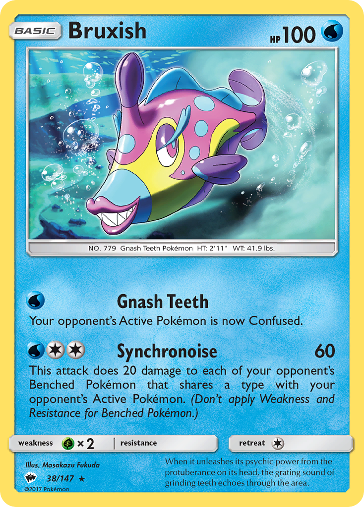 Bruxish (38/147) [Sun & Moon: Burning Shadows] | Odin's Place