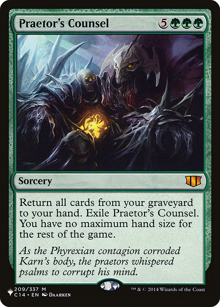 Praetor's Counsel [The List] | Odin's Place