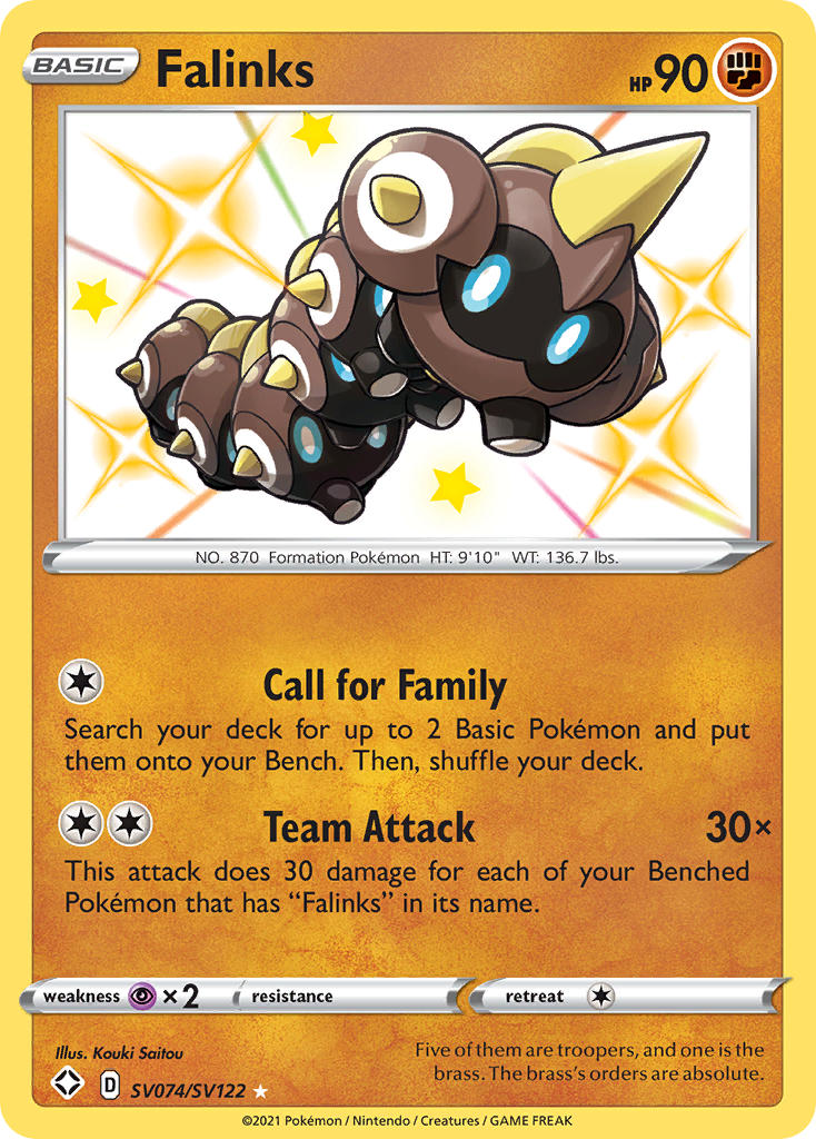 Falinks (SV074/SV122) [Sword & Shield: Shining Fates] | Odin's Place