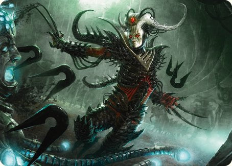 Vraan, Executioner Thane Art Card [Phyrexia: All Will Be One Art Series] | Odin's Place