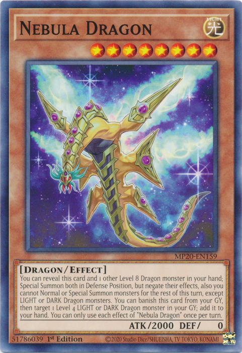 Nebula Dragon [MP20-EN159] Common | Odin's Place