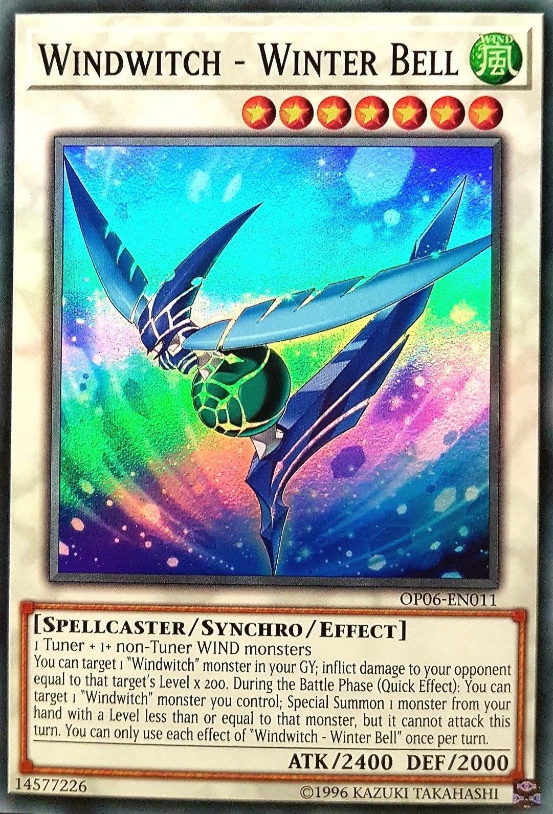 Windwitch - Winter Bell [OP06-EN011] Super Rare | Odin's Place