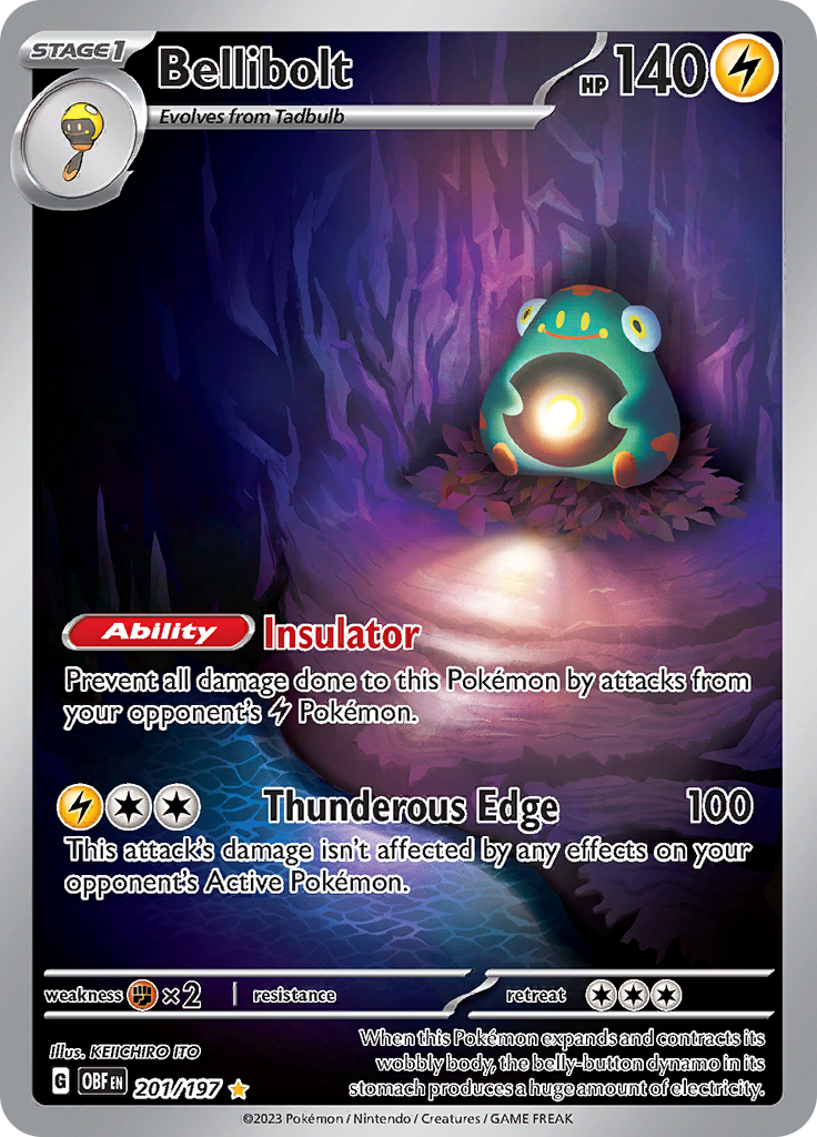Bellibolt (201/197) [Scarlet & Violet: Obsidian Flames] | Odin's Place