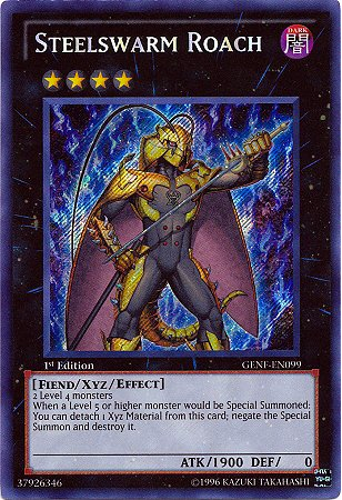 Steelswarm Roach [GENF-EN099] Secret Rare | Odin's Place