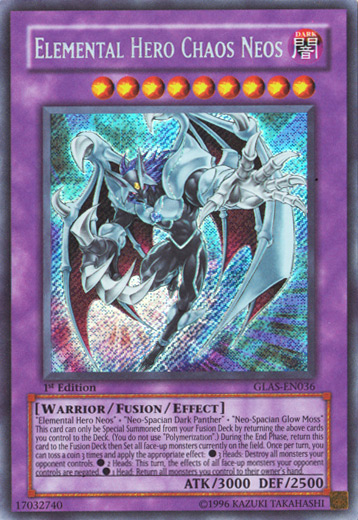 Elemental Hero Chaos Neos [GLAS-EN036] Secret Rare | Odin's Place