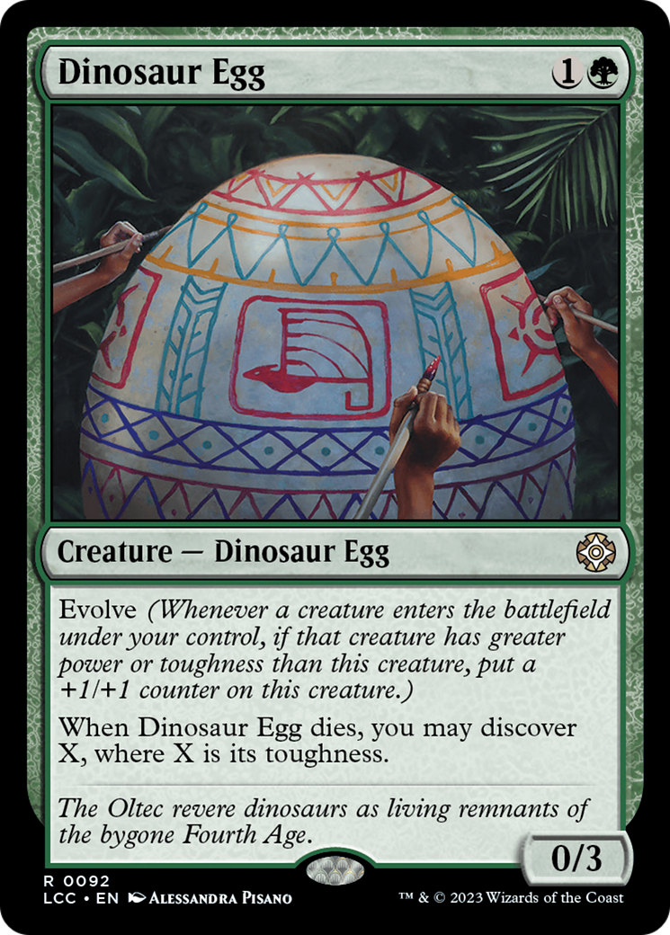 Dinosaur Egg [The Lost Caverns of Ixalan Commander] | Odin's Place