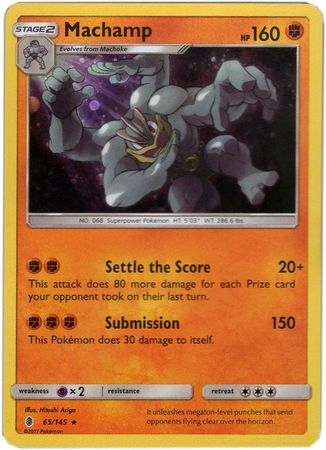 Machamp (65/145) (Cosmos Holo) [Sun & Moon: Guardians Rising] | Odin's Place