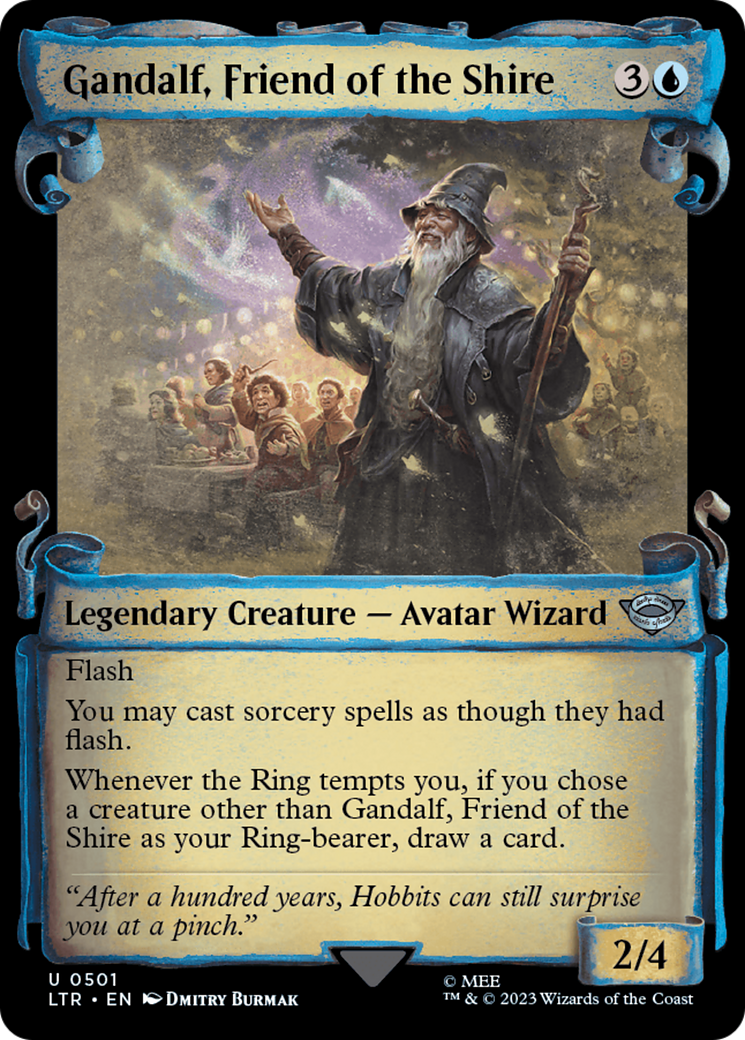 Gandalf, Friend of the Shire [The Lord of the Rings: Tales of Middle-Earth Showcase Scrolls] | Odin's Place