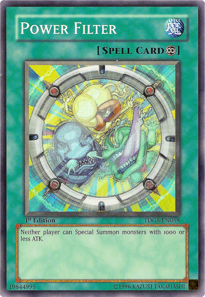 Power Filter [TDGS-EN058] Super Rare | Odin's Place