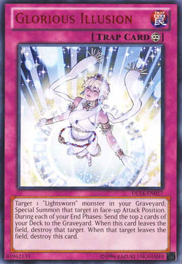 Glorious Illusion (Red) [DL14-EN017] Rare | Odin's Place