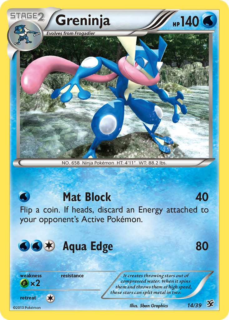 Greninja (14/39) [XY: Kalos Starter Set] | Odin's Place