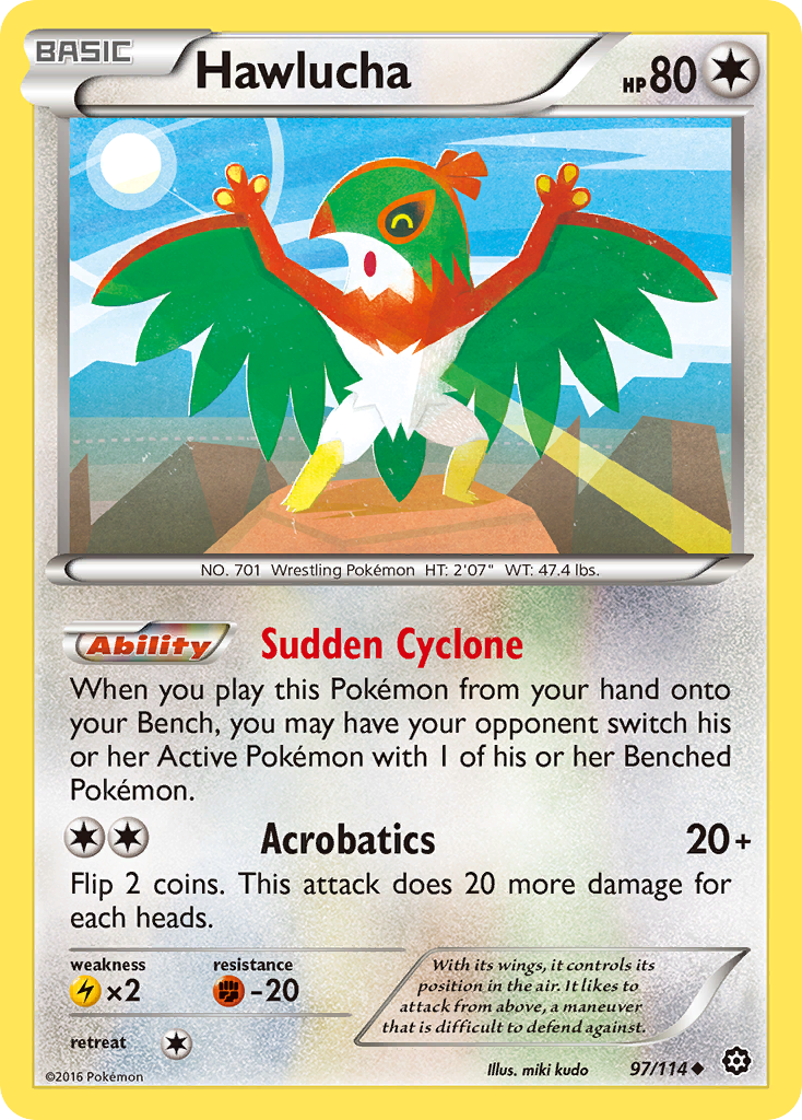 Hawlucha (97/114) [XY: Steam Siege] | Odin's Place
