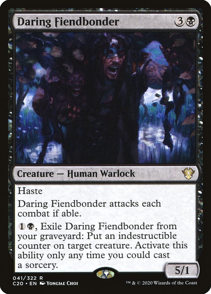 Daring Fiendbonder [Commander 2020] | Odin's Place