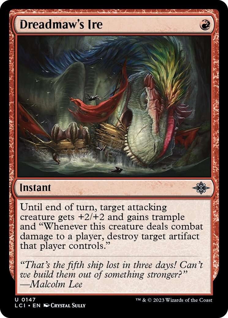 Dreadmaw's Ire [The Lost Caverns of Ixalan] | Odin's Place
