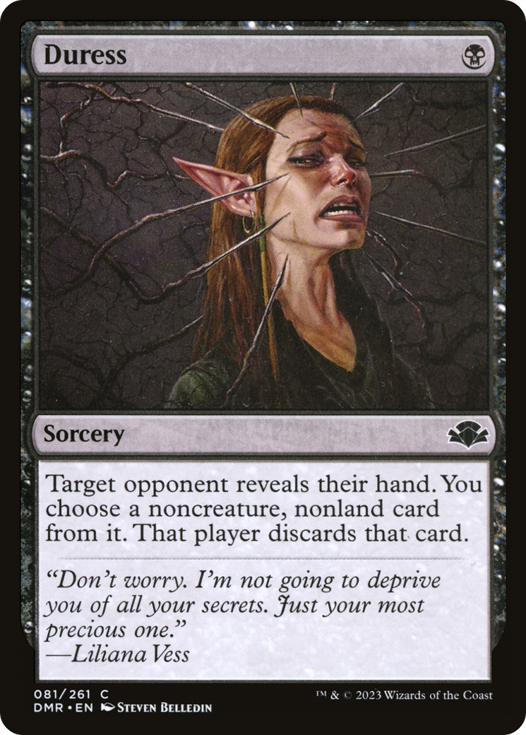 Duress [Dominaria Remastered] | Odin's Place