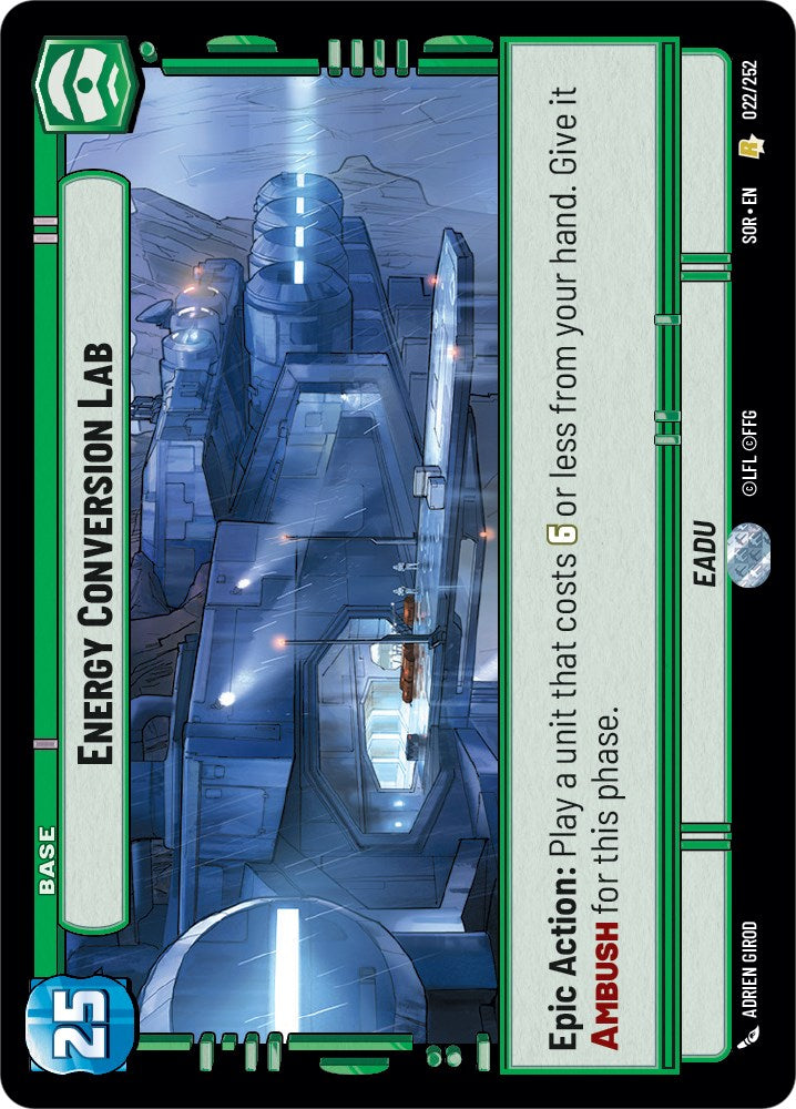 Energy Conversion Lab (022/252) [Spark of Rebellion] | Odin's Place