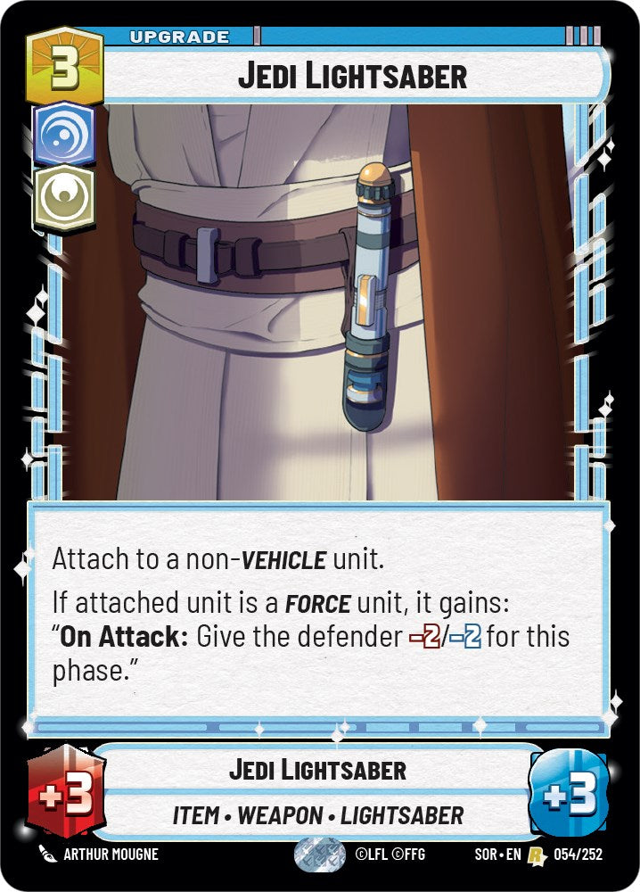 Jedi Lightsaber (054/252) [Spark of Rebellion] | Odin's Place