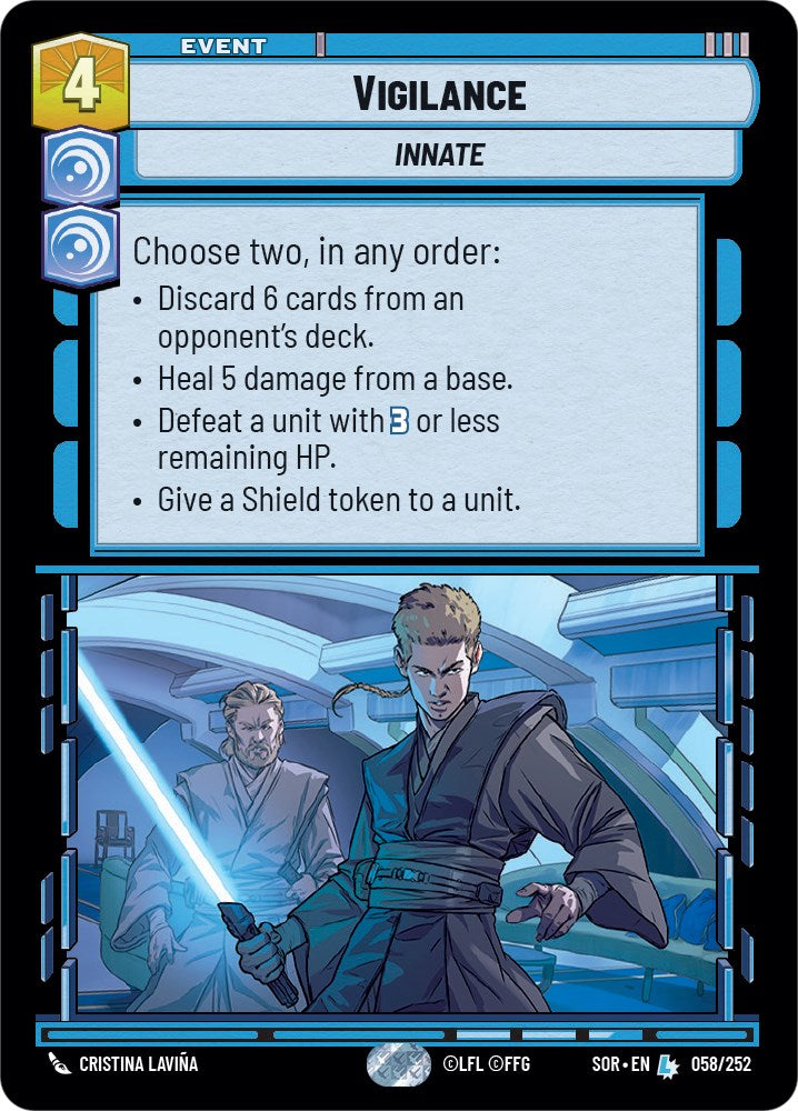Vigilance (058/252) [Spark of Rebellion] | Odin's Place