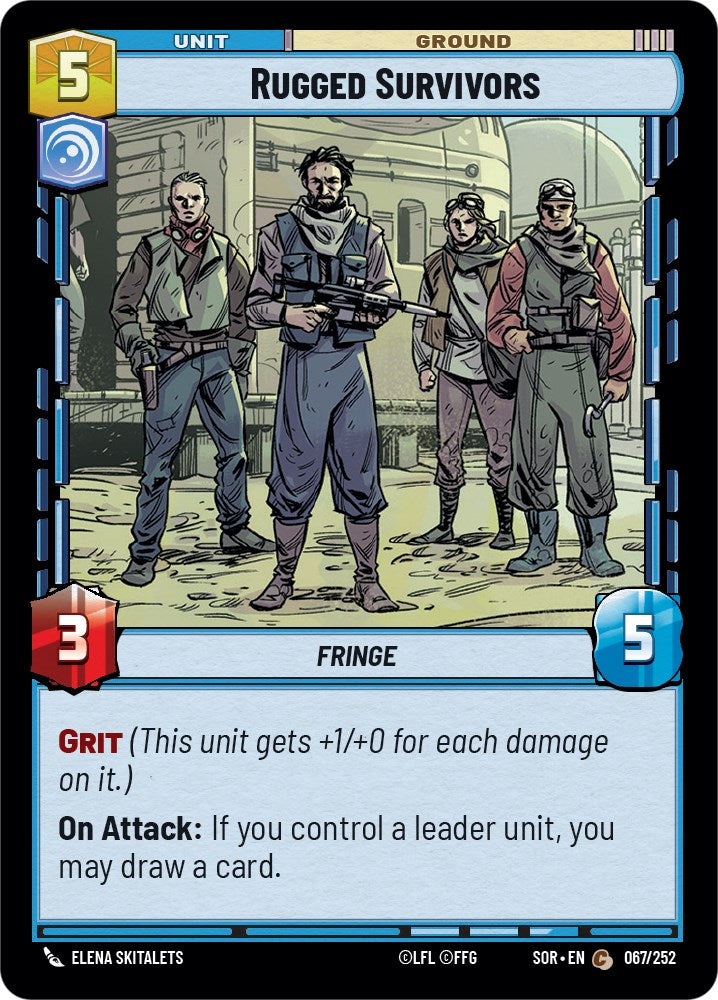 Rugged Survivors (067/252) [Spark of Rebellion] | Odin's Place