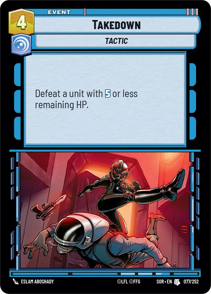 Takedown (077/252) [Spark of Rebellion] | Odin's Place