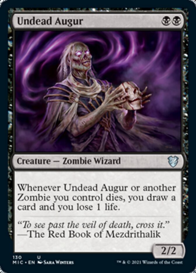Undead Augur [Innistrad: Midnight Hunt Commander] | Odin's Place