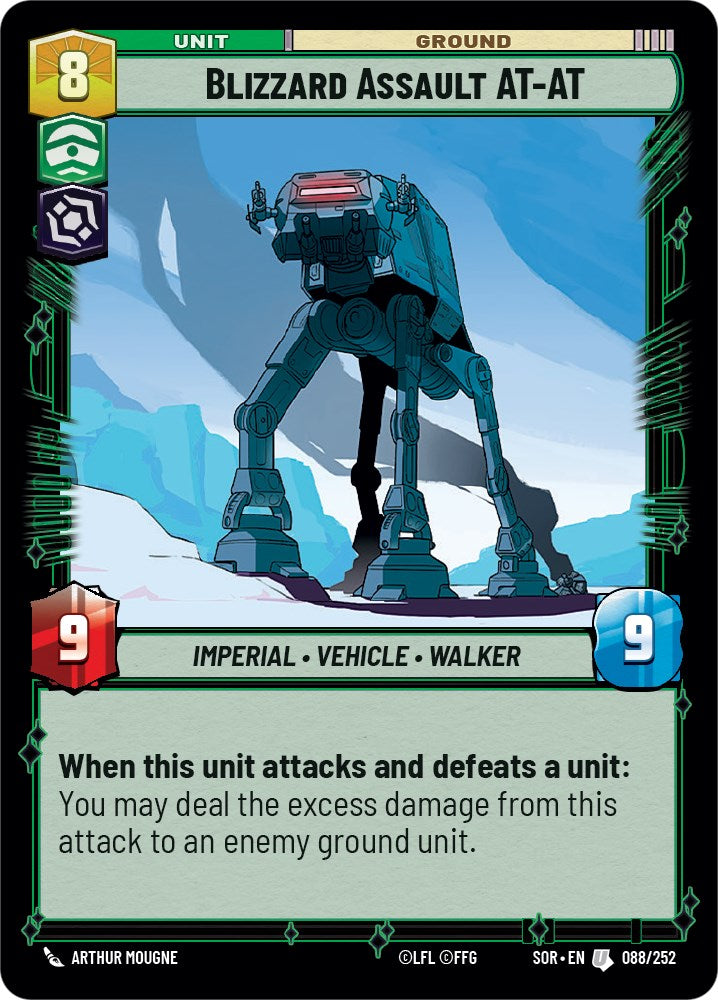 Blizzard Assault AT-AT (088/252) [Spark of Rebellion] | Odin's Place