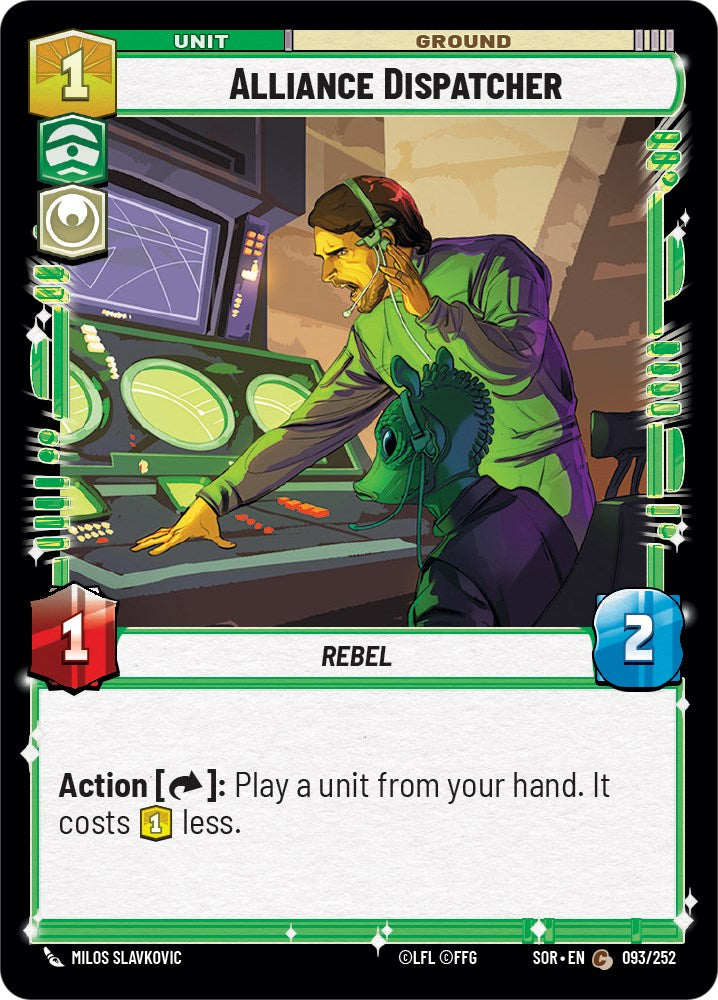 Alliance Dispatcher (093/252) [Spark of Rebellion] | Odin's Place