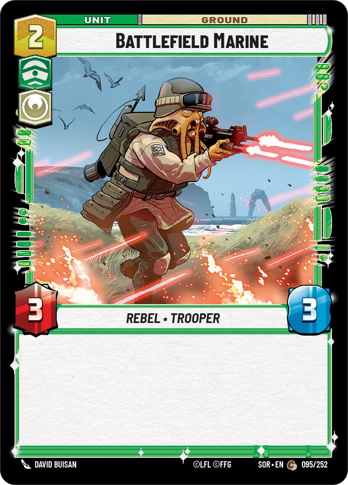 Battlefield Marine (095/252) [Spark of Rebellion] | Odin's Place