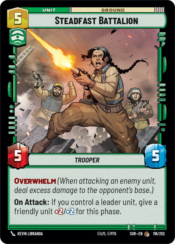Steadfast Battalion (116/252) [Spark of Rebellion] | Odin's Place