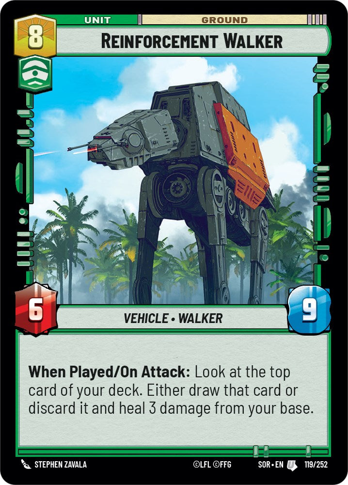 Reinforcement Walker (119/252) [Spark of Rebellion] | Odin's Place