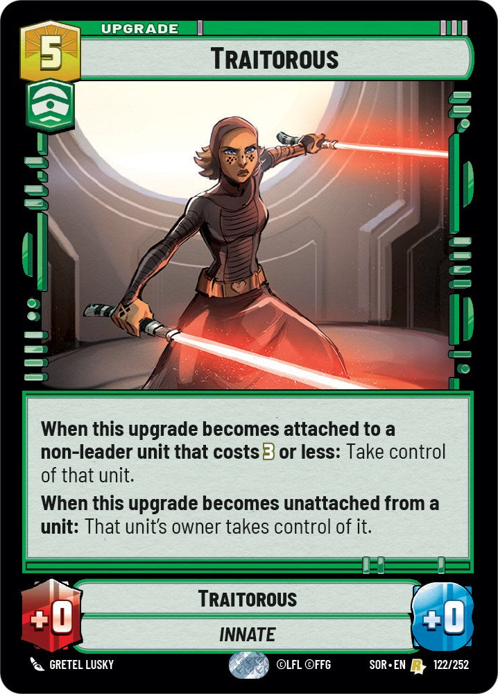 Traitorous (122/252) [Spark of Rebellion] | Odin's Place