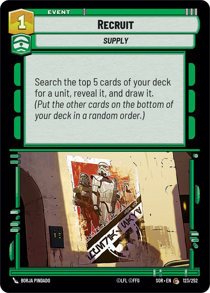 Recruit (123/252) [Spark of Rebellion] | Odin's Place