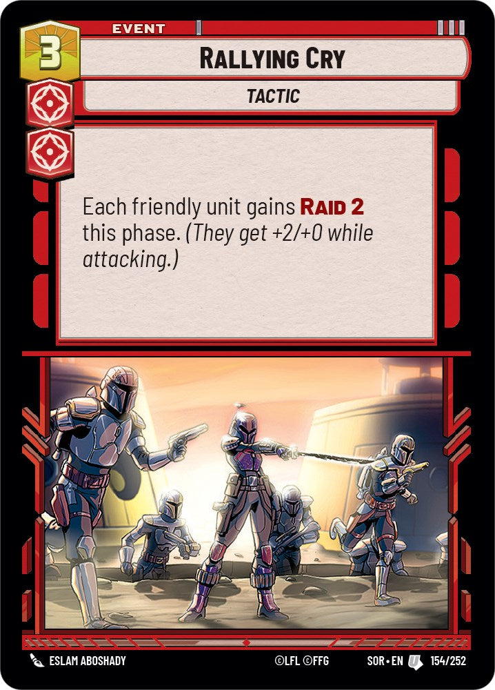 Rallying Cry (154/252) [Spark of Rebellion] | Odin's Place