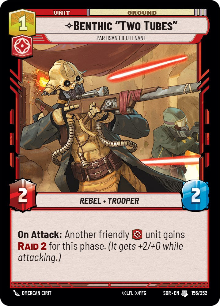 Benthic AuTwo TubesAu - Partisan Lieutenant (156/252) [Spark of Rebellion] | Odin's Place