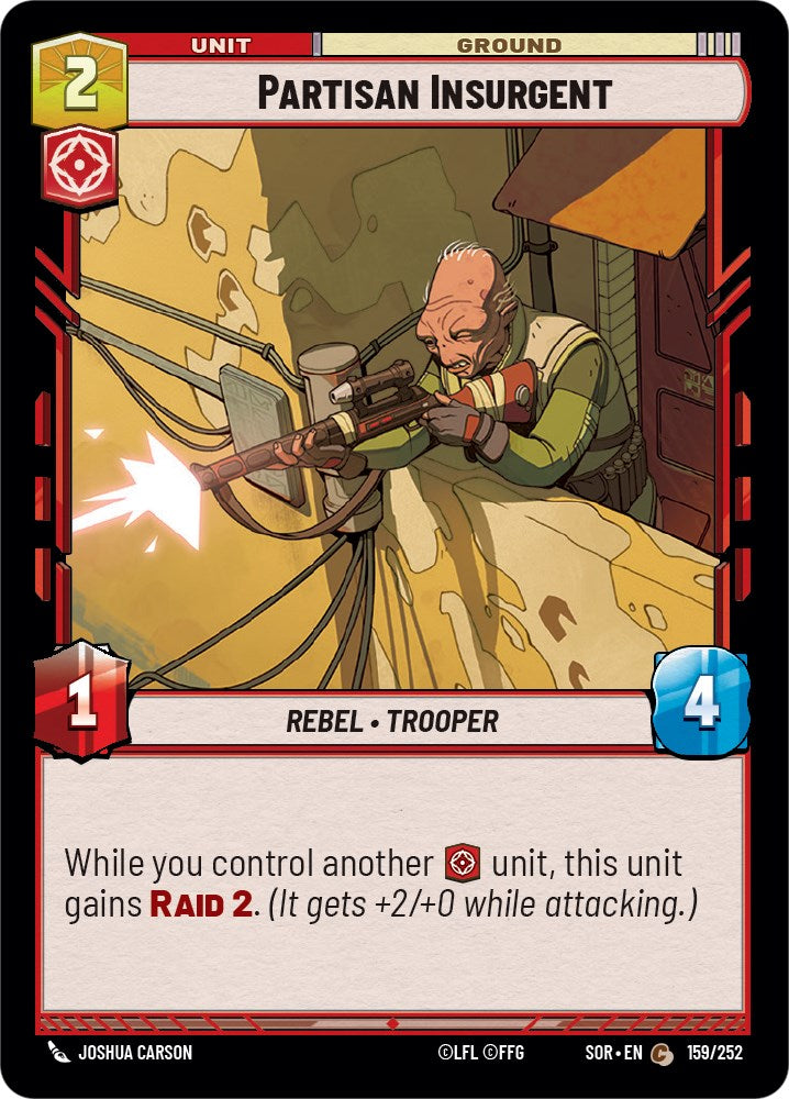 Partisan Insurgent (159/252) [Spark of Rebellion] | Odin's Place
