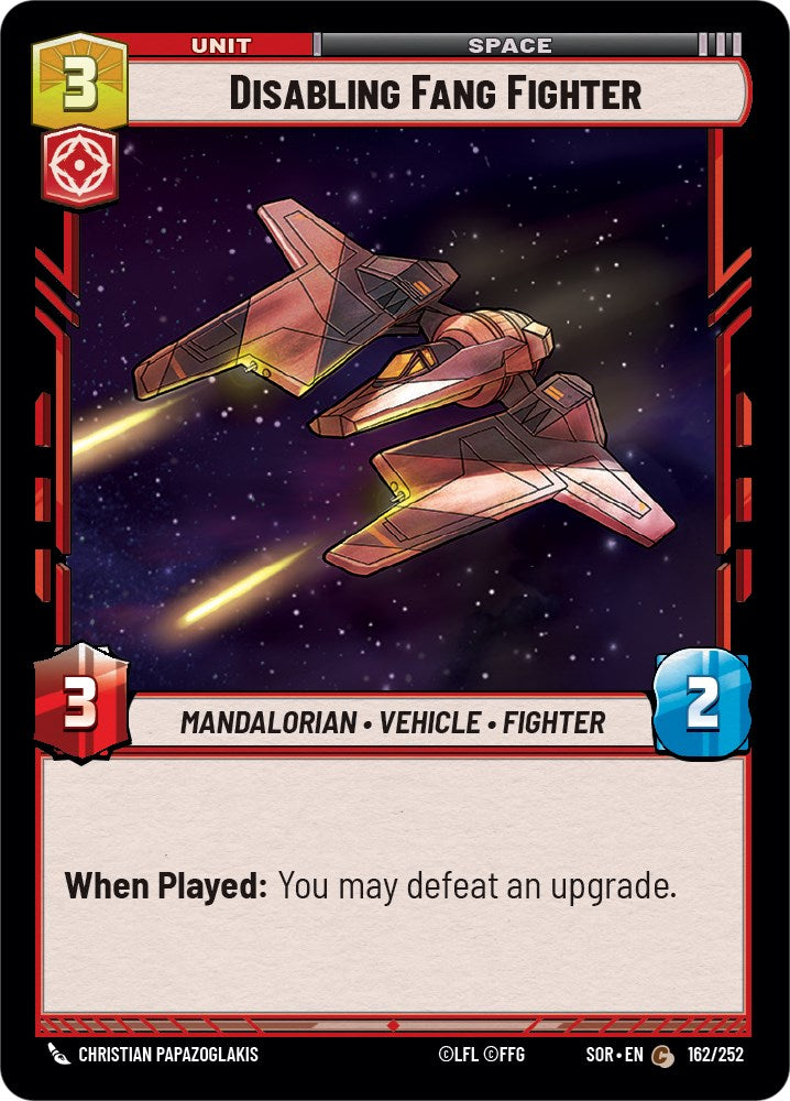 Disabling Fang Fighter (162/252) [Spark of Rebellion] | Odin's Place