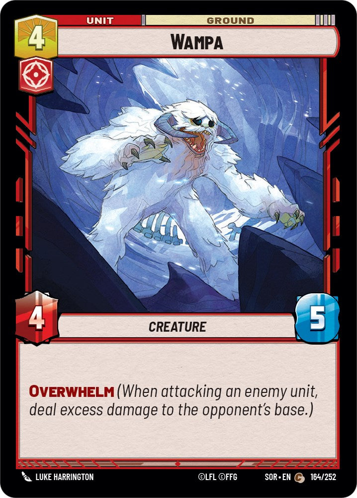 Wampa (164/252) [Spark of Rebellion] | Odin's Place
