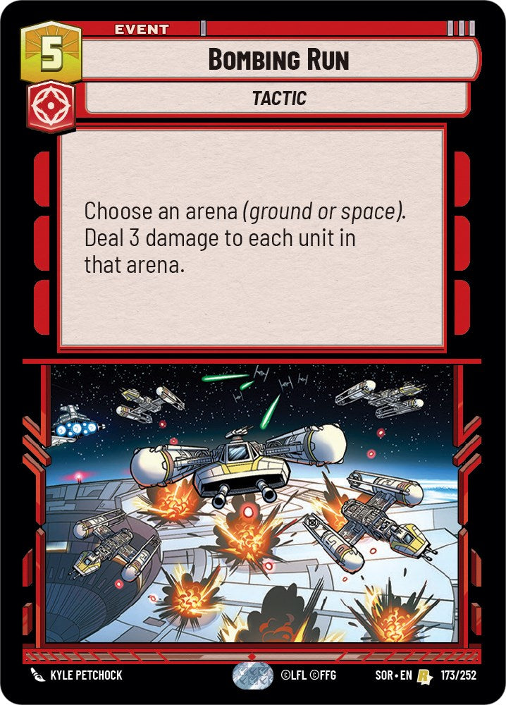 Bombing Run (173/252) [Spark of Rebellion] | Odin's Place
