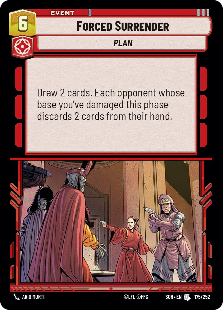 Forced Surrender (175/252) [Spark of Rebellion] | Odin's Place