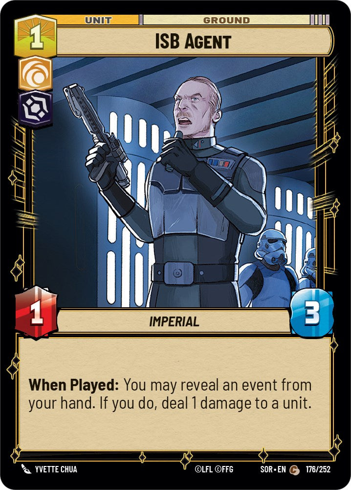 ISB Agent (176/252) [Spark of Rebellion] | Odin's Place