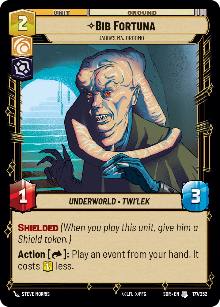 Bib Fortuna - Jabba's Majordomo (177/252) [Spark of Rebellion] | Odin's Place