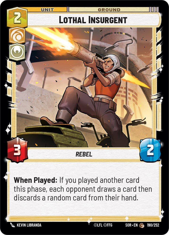 Lothal Insurgent (190/252) [Spark of Rebellion] | Odin's Place