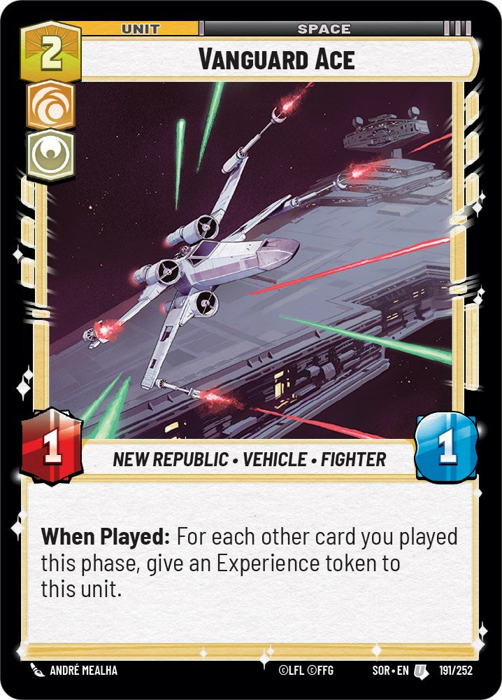 Vanguard Ace (191/252) [Spark of Rebellion] | Odin's Place