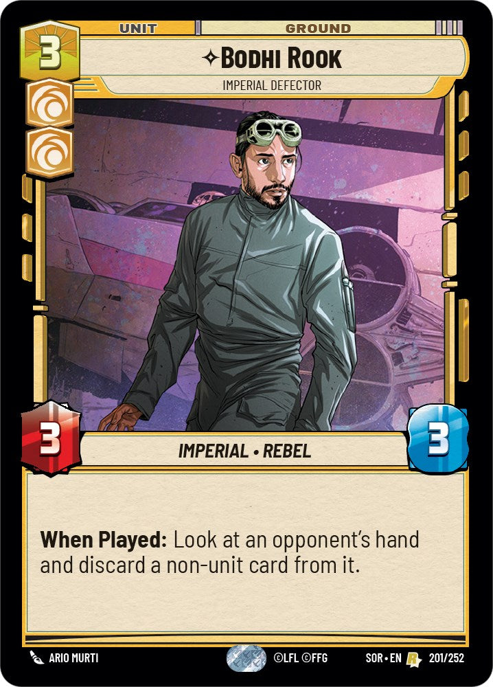 Bodhi Rook - Imperial Defector (201/252) [Spark of Rebellion] | Odin's Place